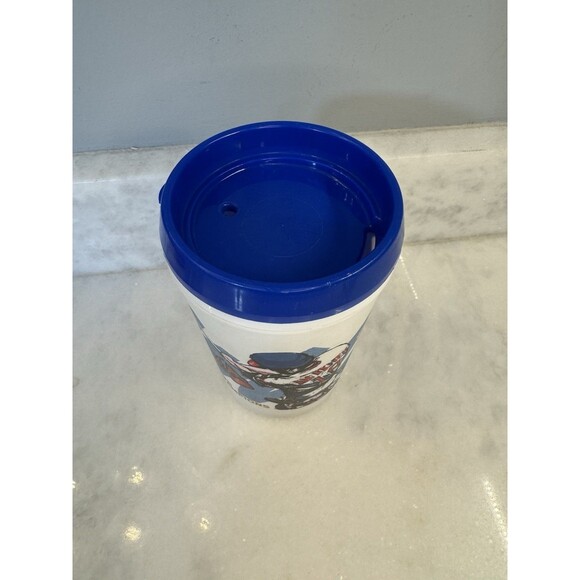 Retro VTG 1995 World Series Champions Atlanta Braves Large Plastic Mug Cup 22 Oz - Picture 5 of 13